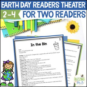 Earth Day Partner Reading Plays - Readers Theater - 3rd, 4th & 5th grade