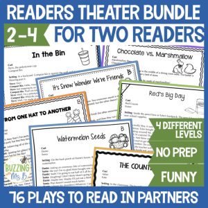 Readers Theater 2nd 3rd 4th Grade Scripts For Two Characters Reading Theatre