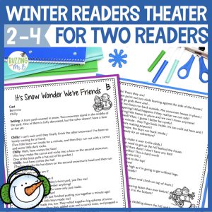 Winter Partner Plays - differentiated scripts for two readers