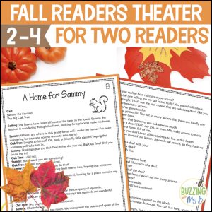 Fall Partner Plays - differentiated scripts for two readers