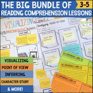 Reading Comprehension Passages and Lessons for Strategies Bundle