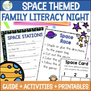 Space Themed Family Literacy Night