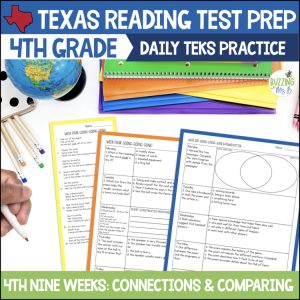 Fourth Grade Texas Reading Passages Comparing All Genres, unit 4