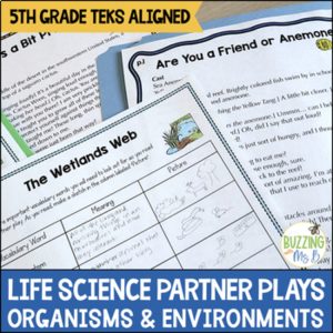 Life Science Partner Plays about organisms and environments