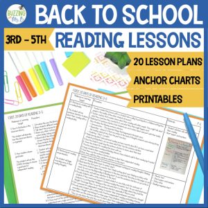First 20 Days of Reading Lesson Plans and Tools
