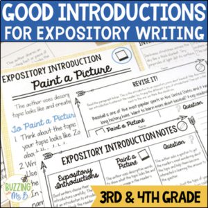 Good Introductions Expository Writing Minilessons