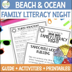 Beach Themed Family Literacy Night